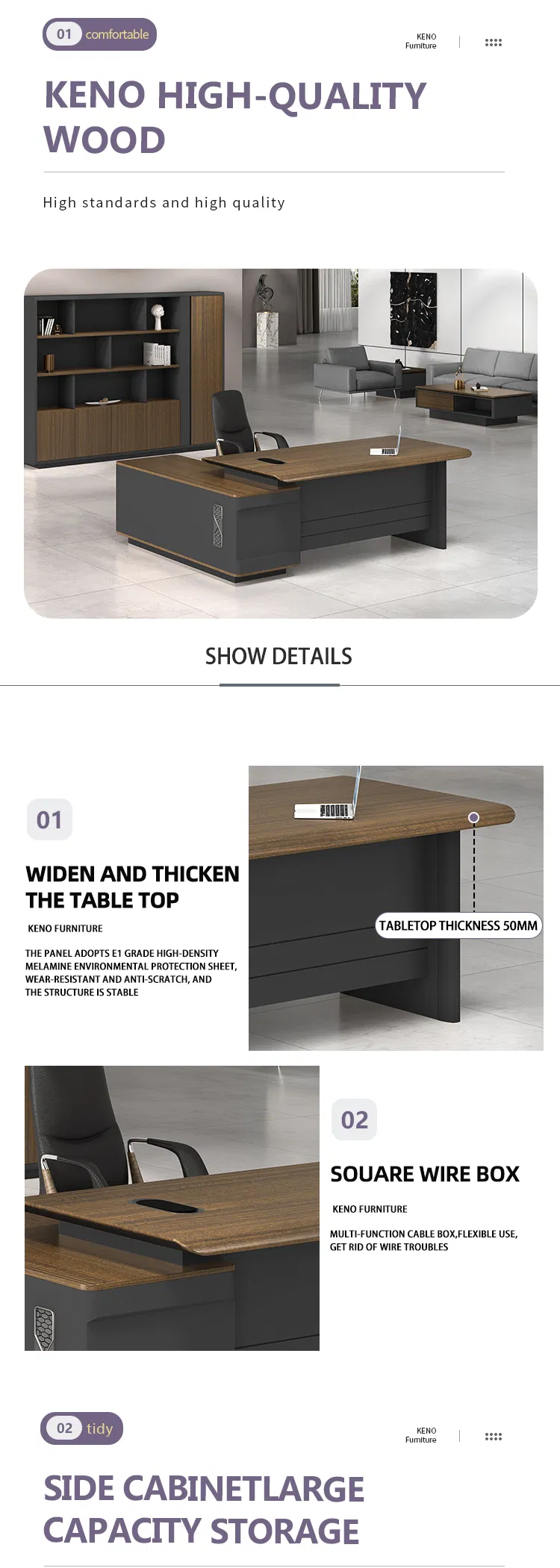 Modern Executive Desk