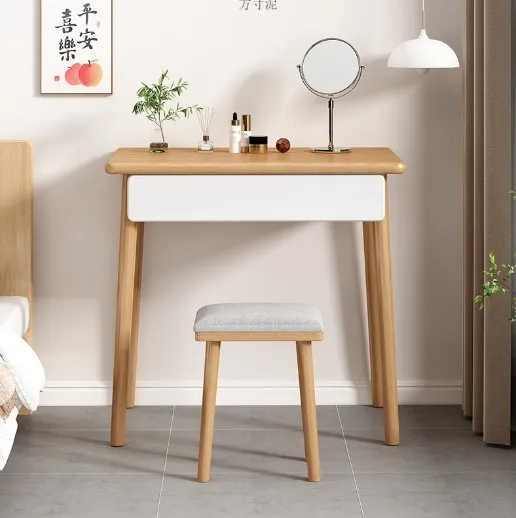 Bamboo Dressing Table Set View 4