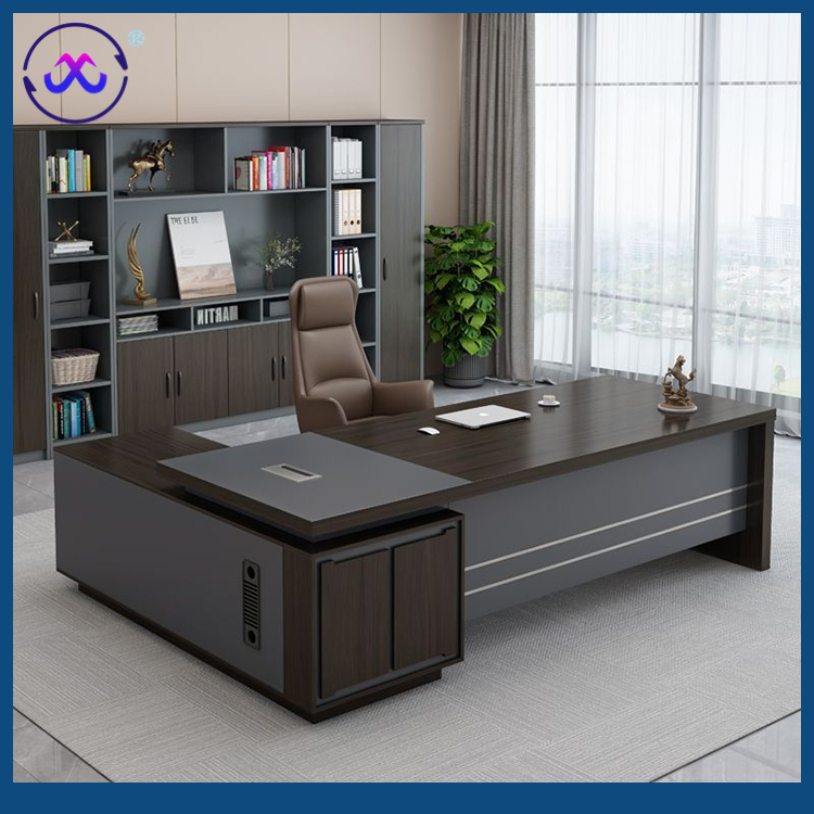Teachers Office Workstation Manager Melamine Computer Table Executive Desk with Factory Price