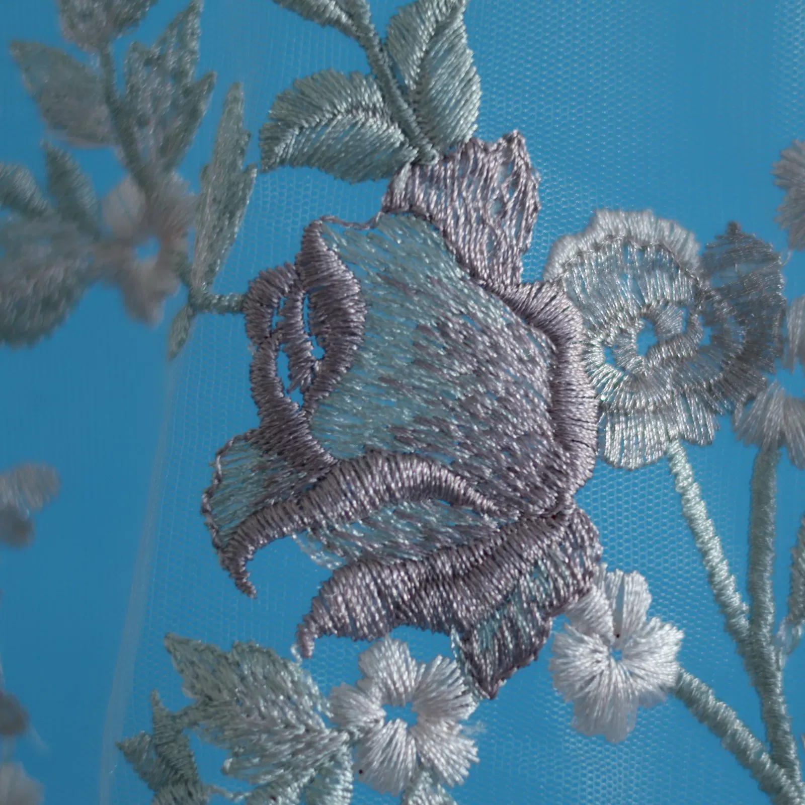 Exquisite Floral Lace Embroidery for Bridal Dress Accents