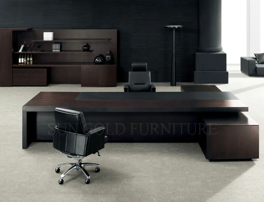 CEO Desk Veneer Finish