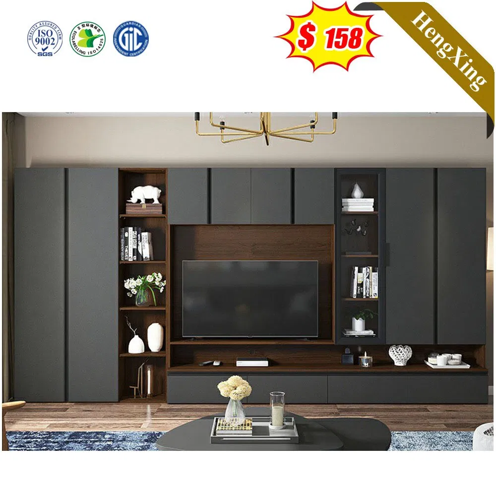 Foshan Factory Direct Modern Living Room Wall TV Cabinet Wooden MDF TV Stand