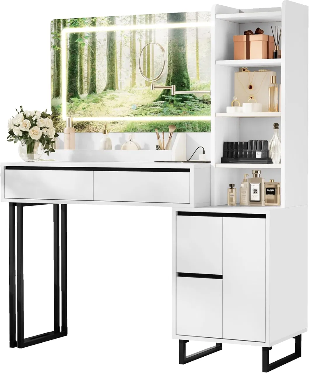 Modern Vanity Table Details