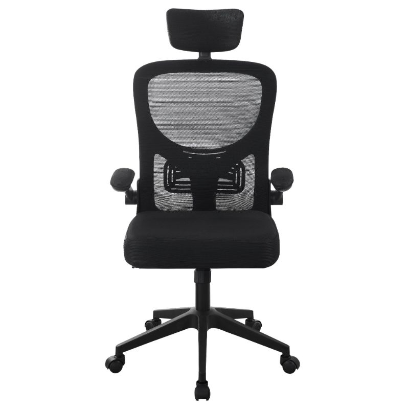 China Factory Wholesale Order/Customized with Headrest Ergonomic Furniture Adjustable Computer Bulk Silla De Oficina Desk Staff Mesh Office Chair for Swivel