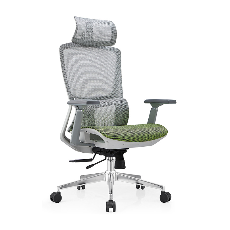 Latest Design Stable Mesh Revolving Computer Chair Wholesale Adjustable Ergonomic Fashionable Office Chair with Metal Material