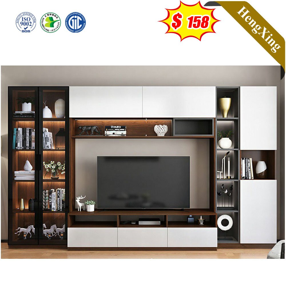 Foshan Factory Direct Modern Living Room Wall TV Cabinet Wooden MDF TV Stand