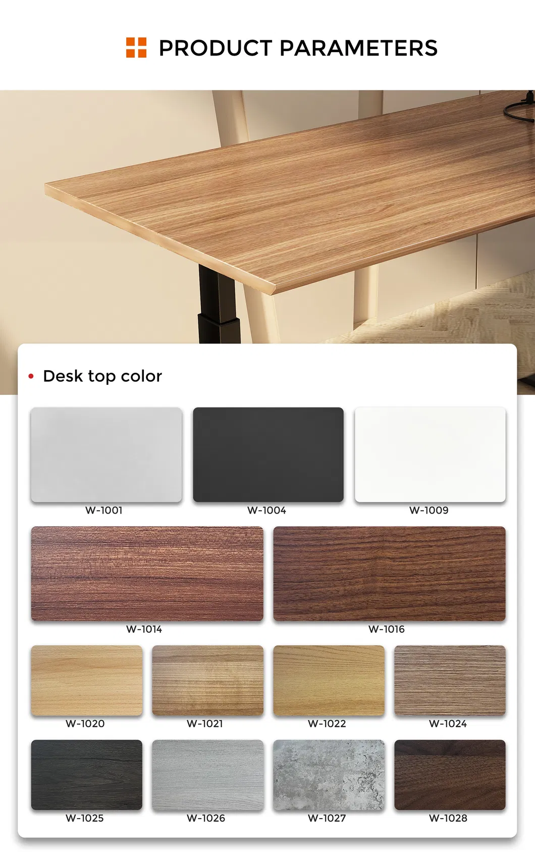 Ergonomic Desk Frame