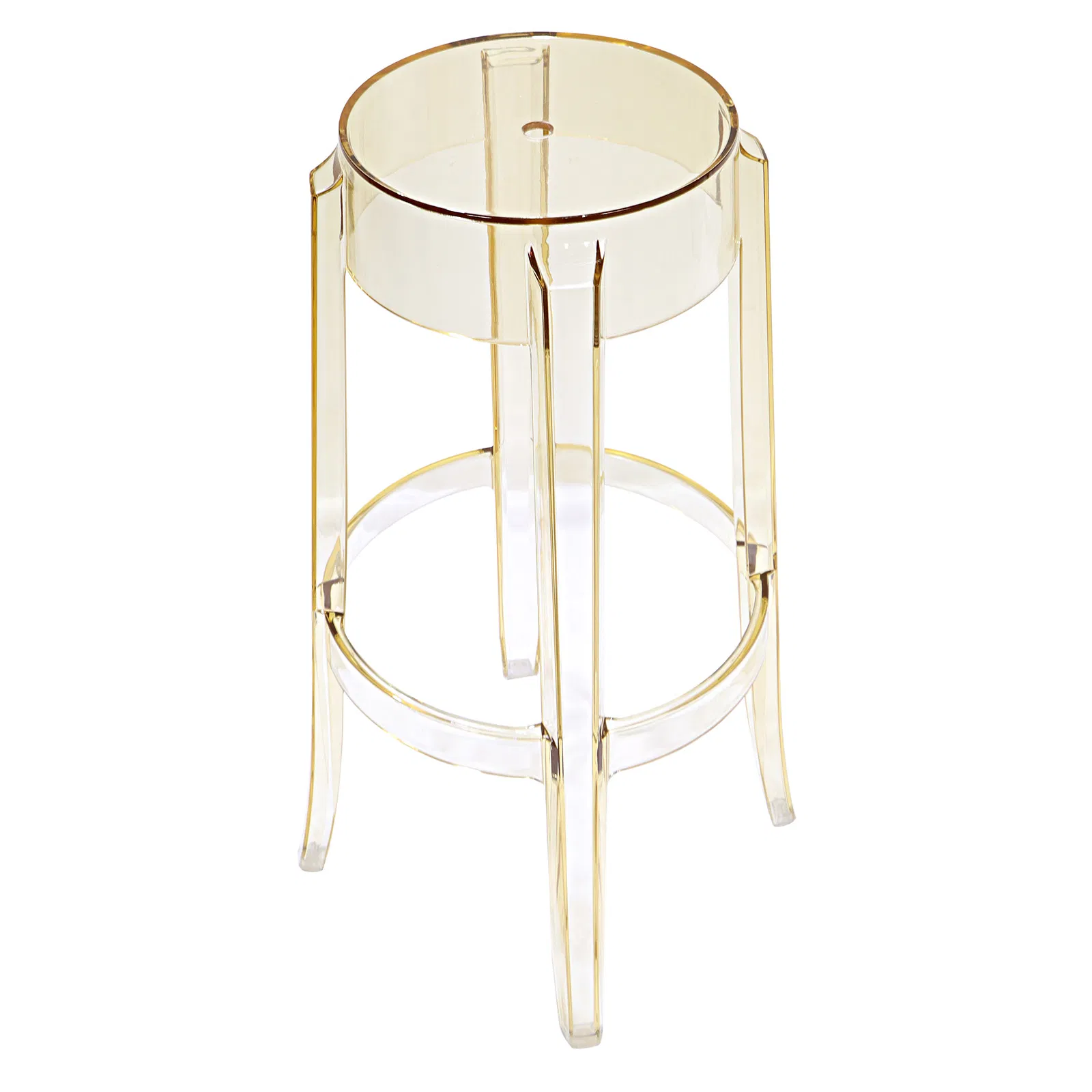 Plastic PC High Bar Dining Stools for Kitchen Counter Restaurant