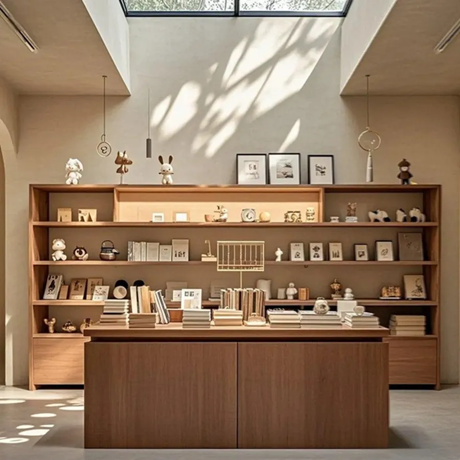 Custom Book Shop Design