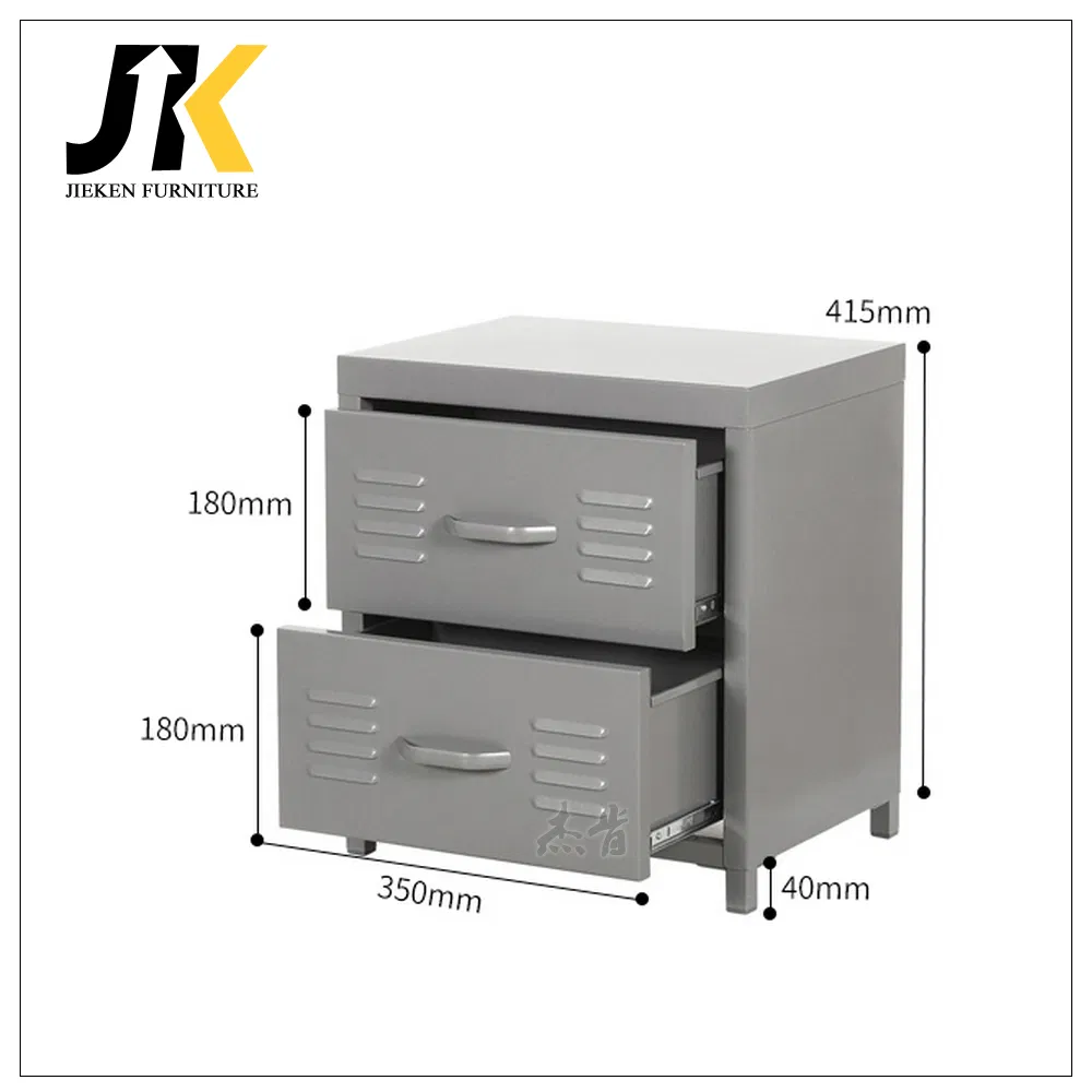 Chinese Small Green Bedside Table Nightstands