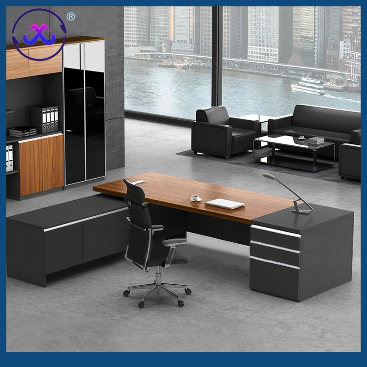 Teachers Office Workstation Manager Melamine Computer Table Executive Desk with Factory Price