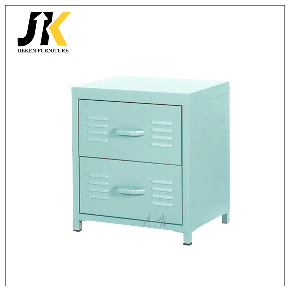 Chinese Small Green Bedside Table Nightstands