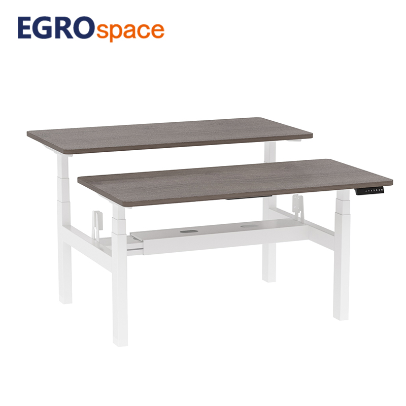 Egrospace Adjustable Standing Electronic Electric Lift High Face to Face Dual Motor Height Executive Office Desk