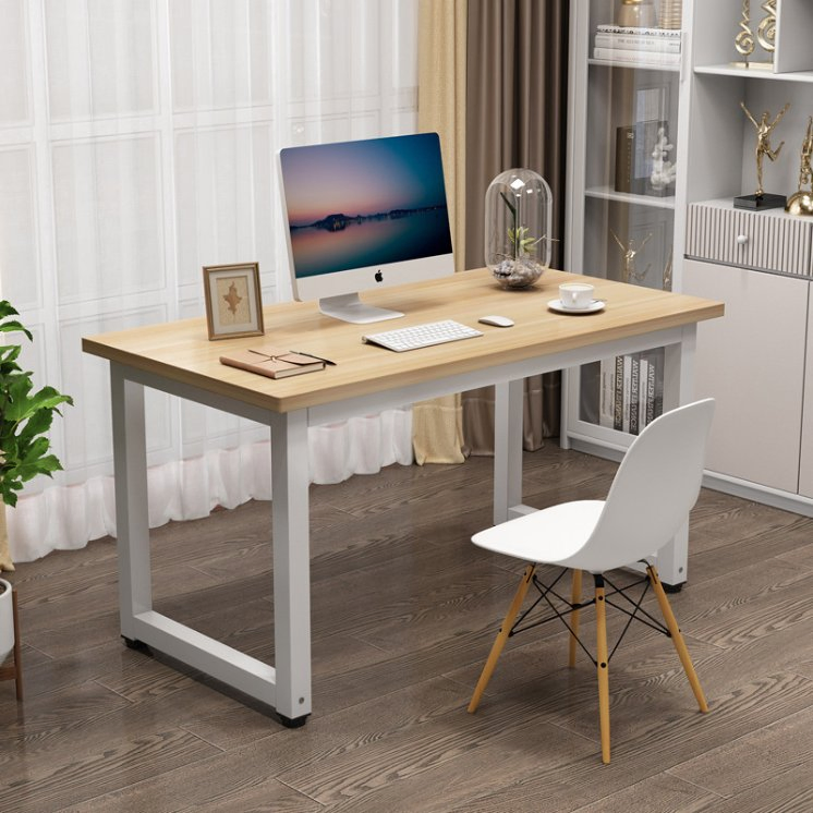 Simple Office Desk, Home Desktop Computer Desk, Work Bedroom Desk, Student Study Desk, School Desk, Gaming Desk