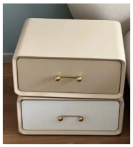 Sleek Customized Nightstand Design for Effortless Bedroom Organization