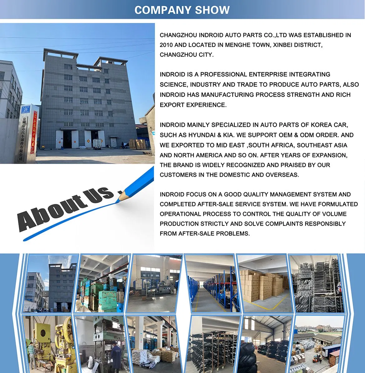 Head Lamp for Accent 2020 92101-H6510 92102-H6510