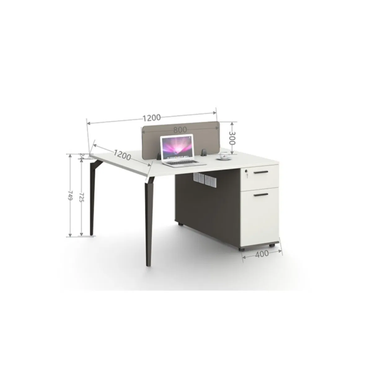 Modular Extendable Workstation Desk
