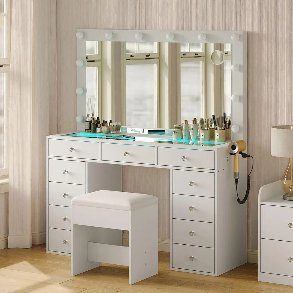 Makeup Vanity Front View