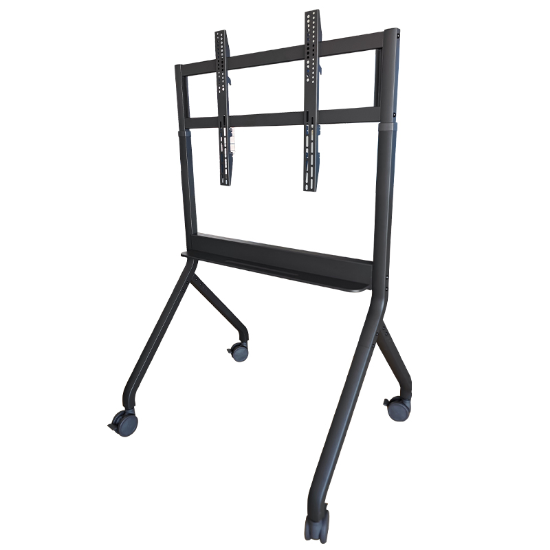 OEM ODM Electric Motorized TV Lift Most 55-86 Inch Flat Panel LED Stand Design Compact Electric Movable Black LCD Lift Stand Motorized Stand