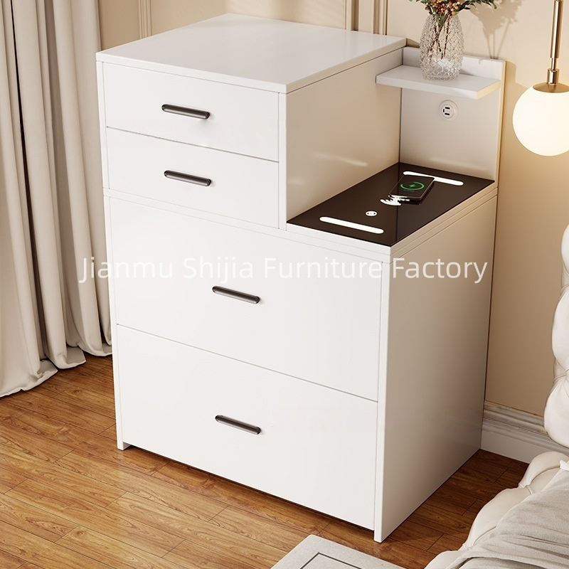 OEM ODM Modern Smart Foldable Storage 3-Color Lamp Rechargeable Desktop Dressing Table for Bedrooms