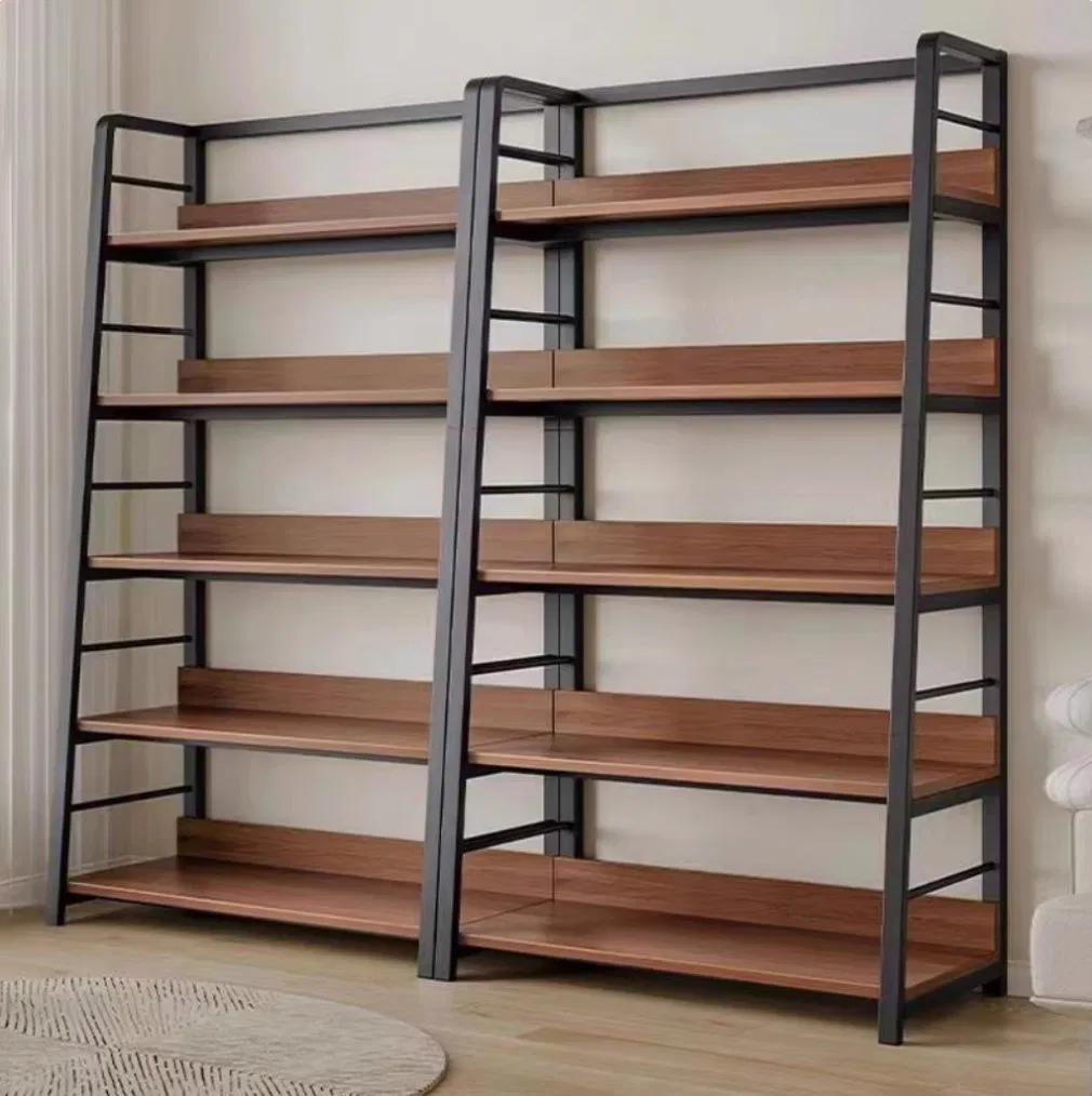 Bookcase with Reflective Bookshelf and Decorative Bookrack for Retail Stores Bookcase