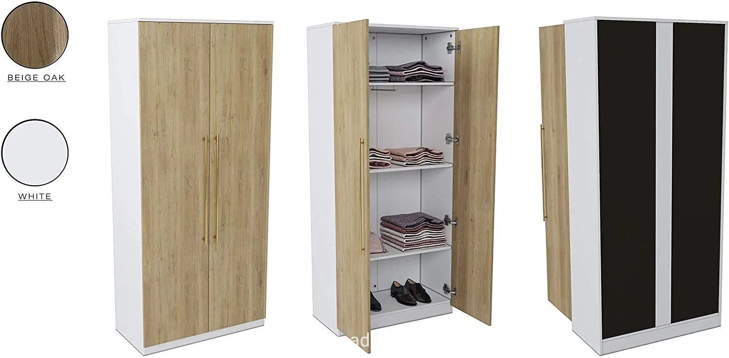 Melamine Chipbobard MDF Wardorbes Bedroom Wardrobe Furniture