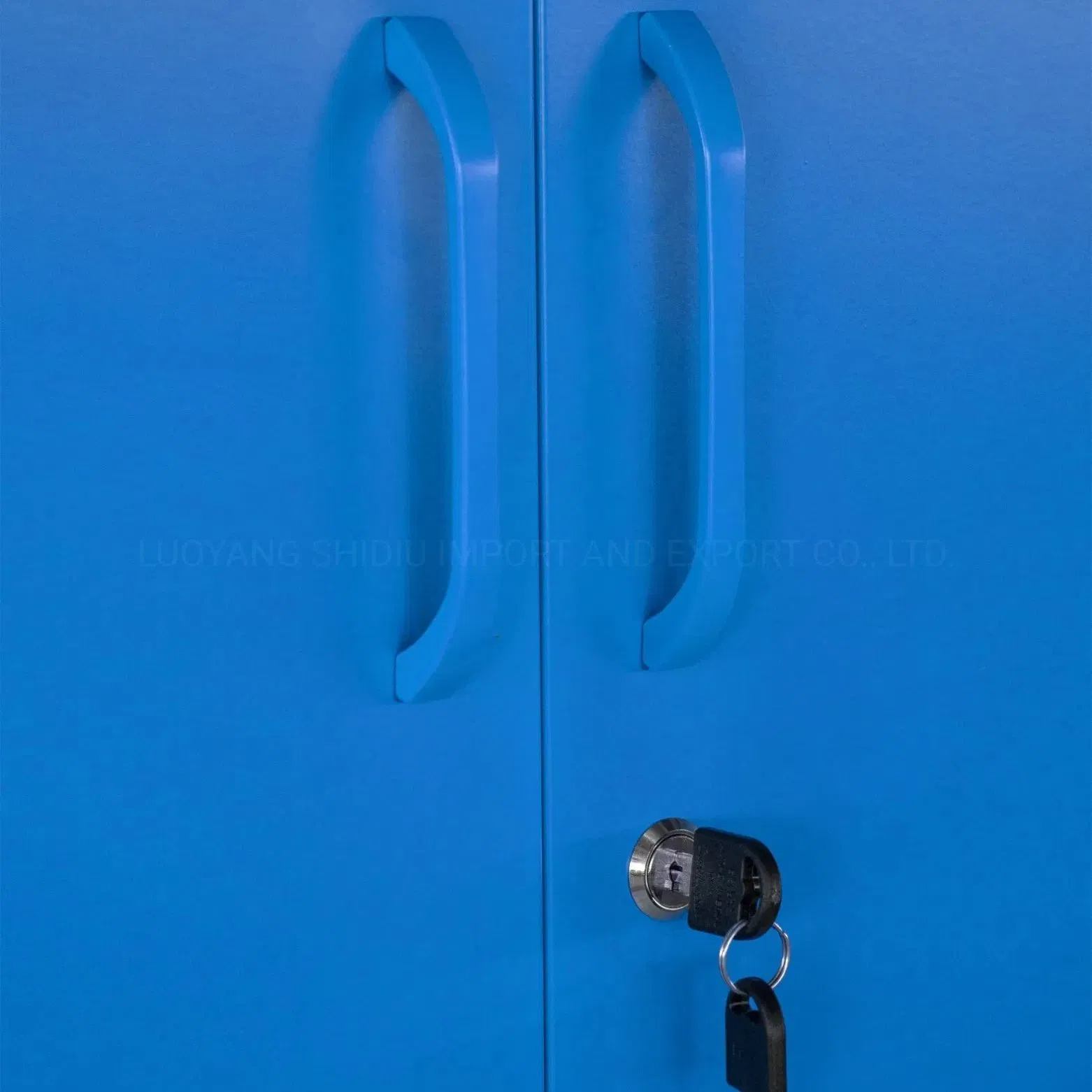 Steel Almirah Clothes Storage Wardrobe Tall Metal Accent Cache Cabinet