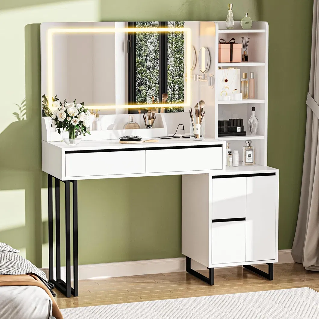 Modern White Dresser Dressing Table