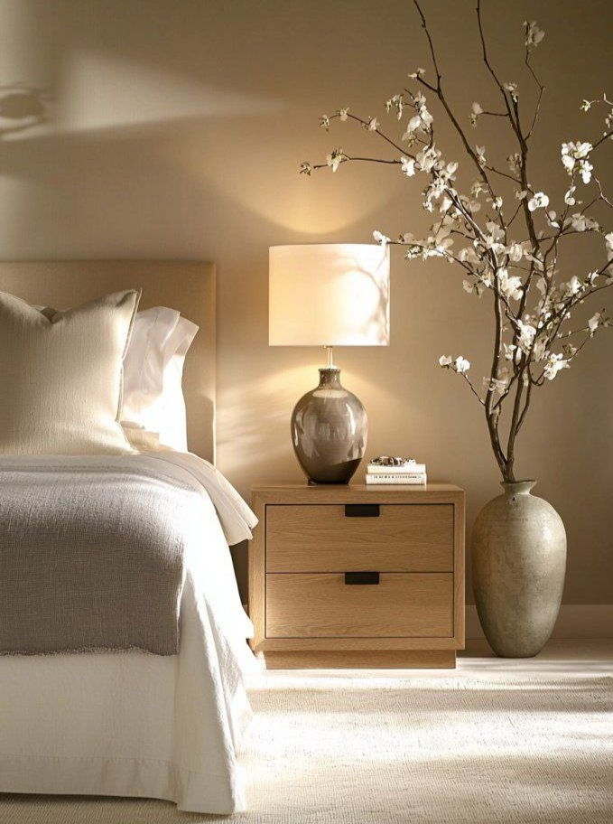 Hotel Room Nightstand View 3