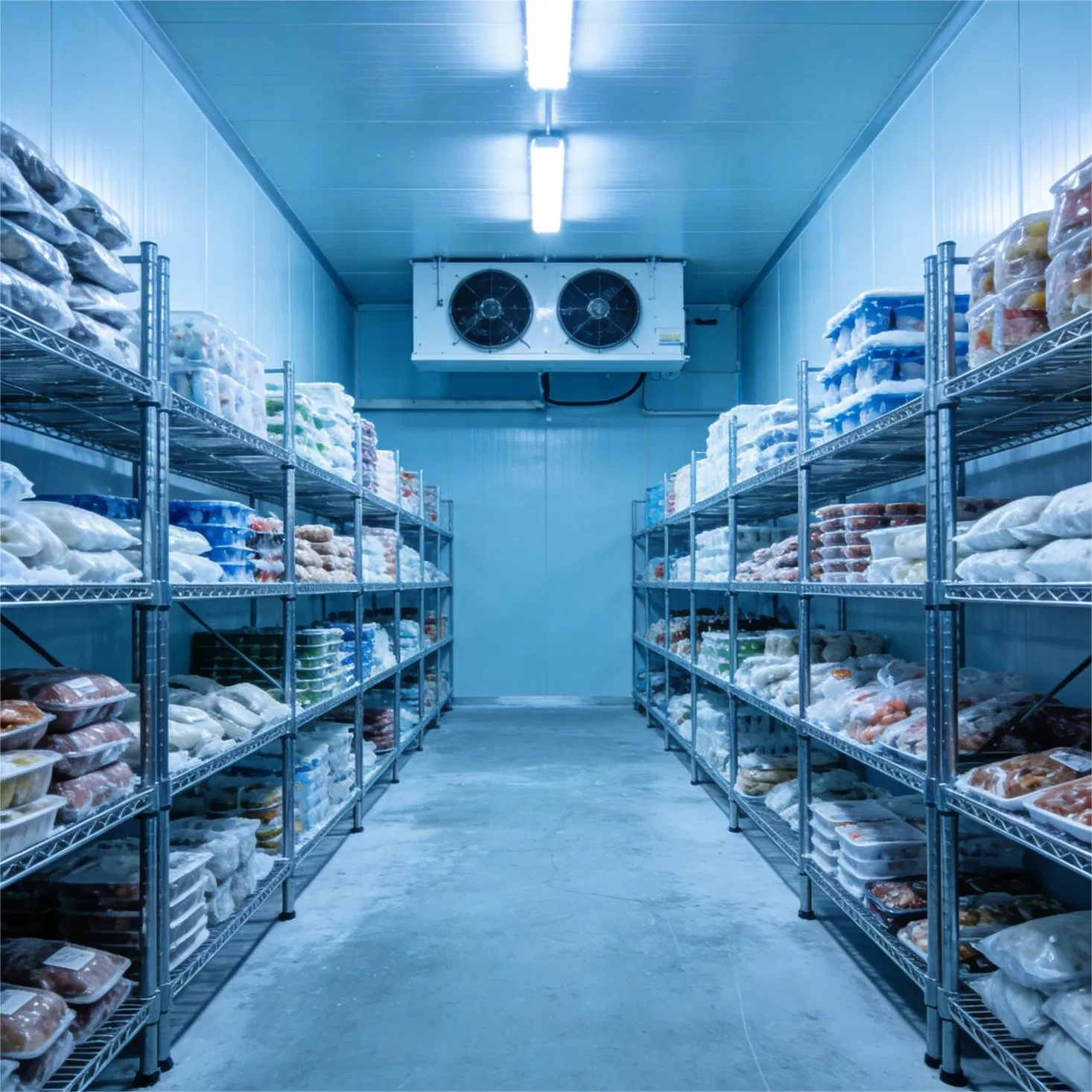 Commercial Food Meat and Fish Cold Storage Refrigerator Freezer Cold Storage Equipment