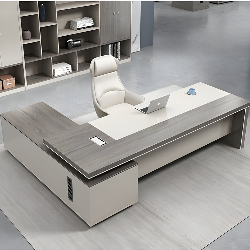Modern Manager Office Desk Boss Table Melamine Office Furniture Executive Desk for Office