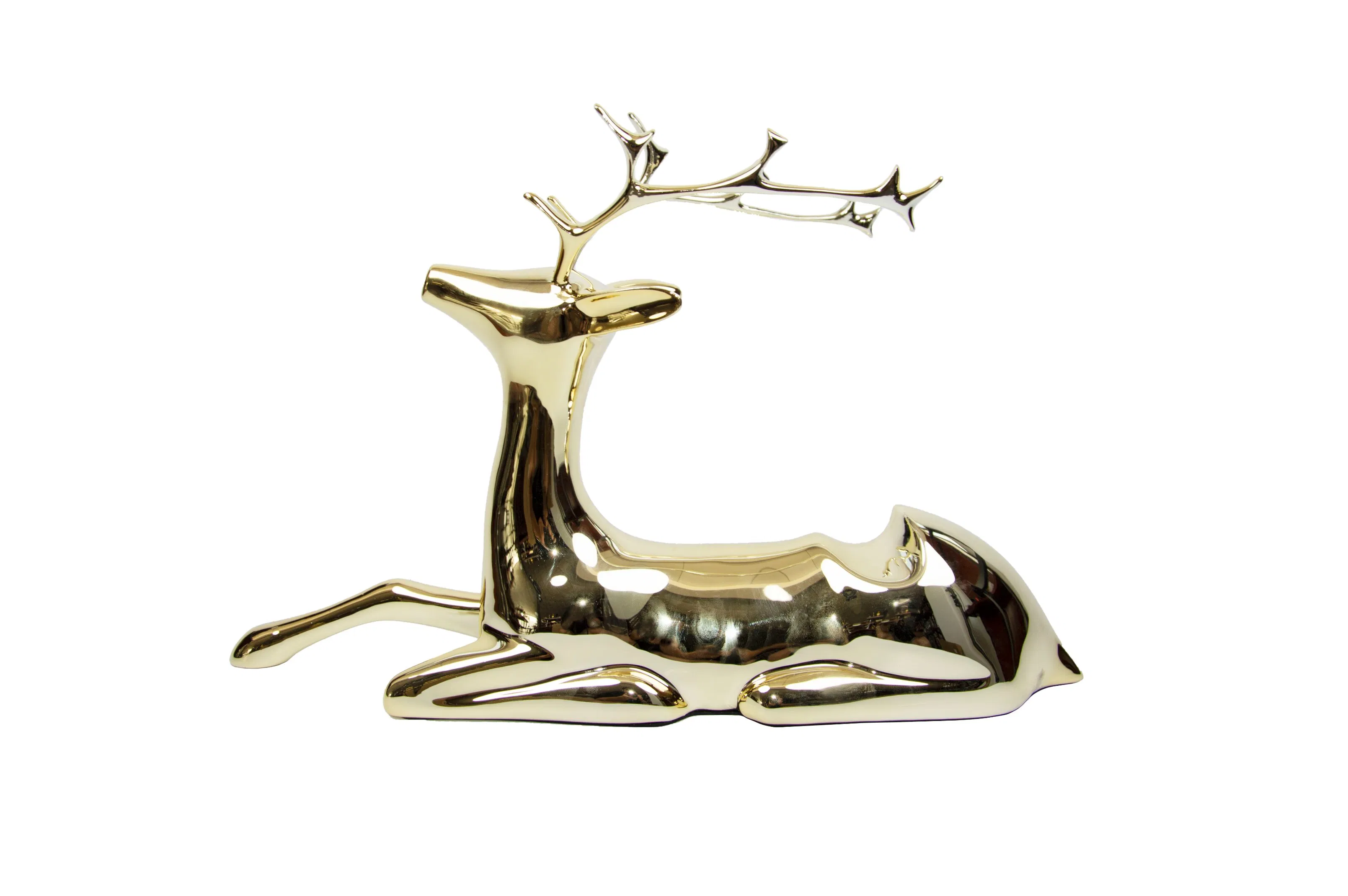 Elegant Resin Craft Deer Accent for Unique Home Decoration