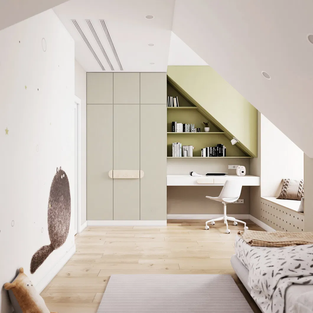 Solid Wood Bookcase View 1