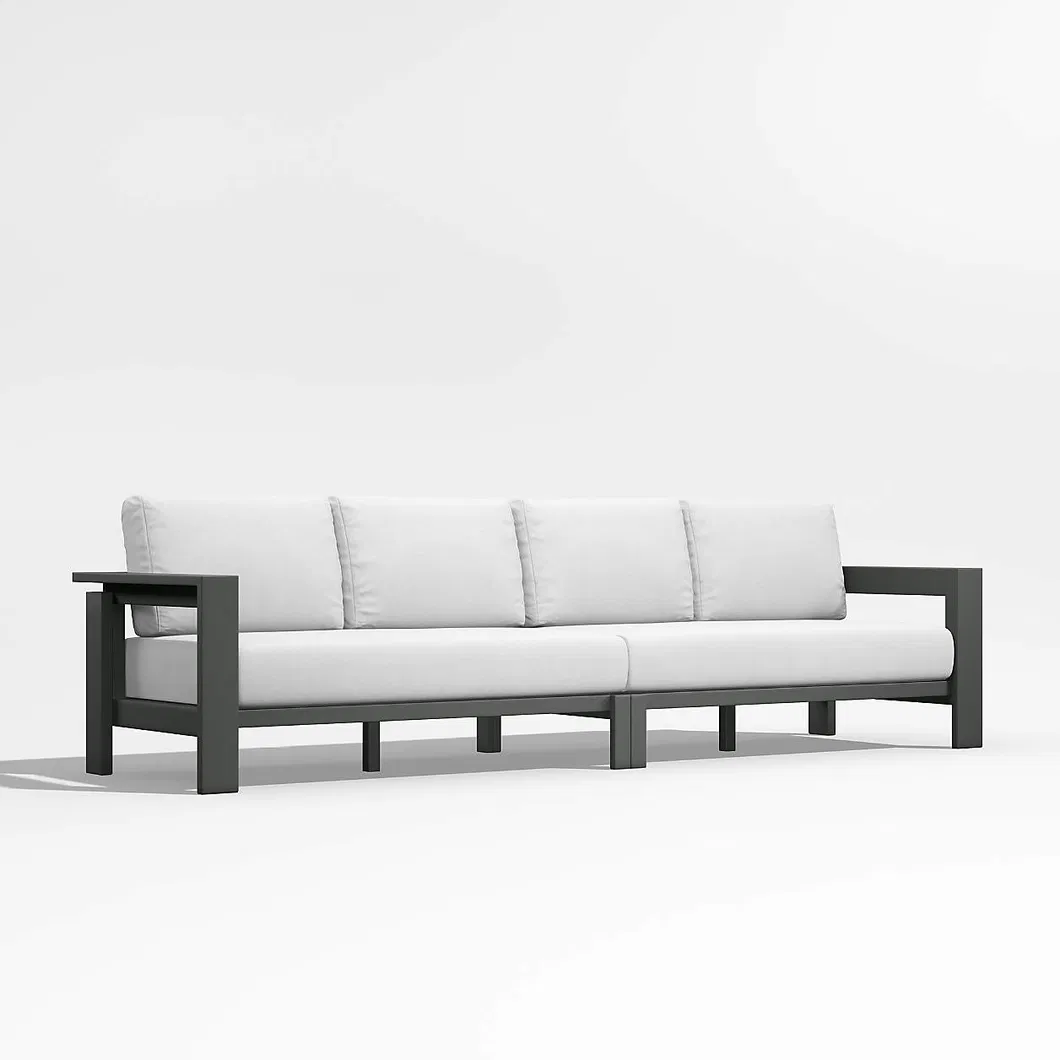 Aluminum Garden Couch Patio Courtyard Lounge Leisure Sofa Outdoor Furniture