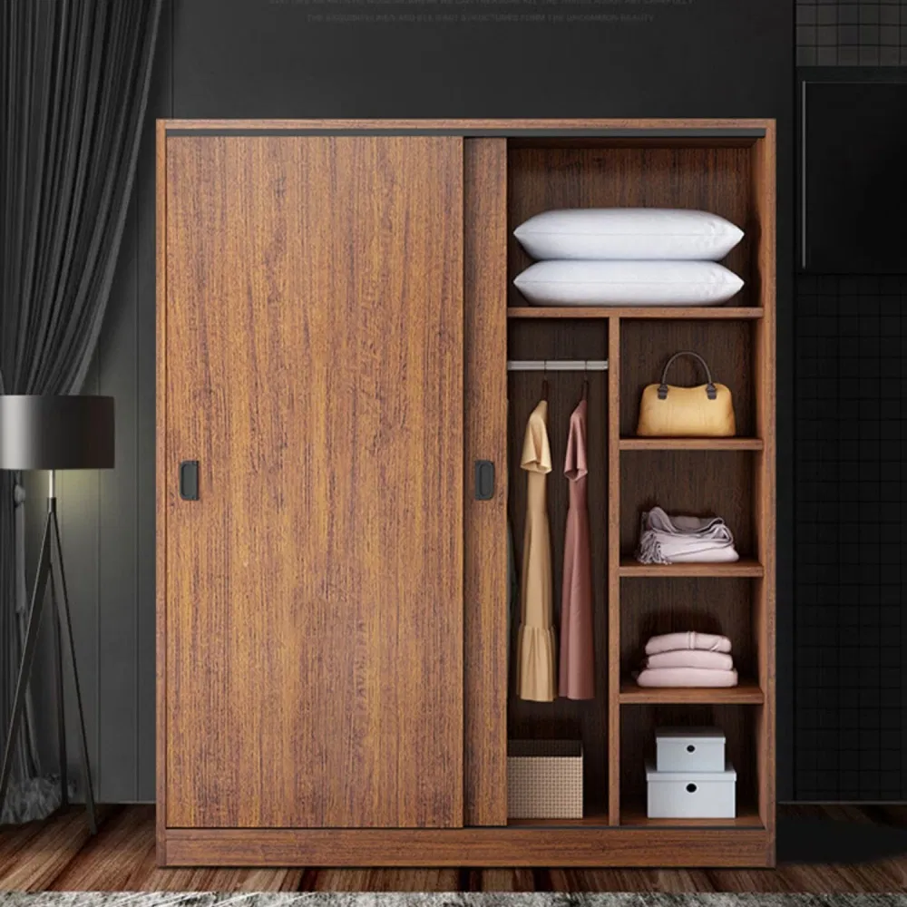 Modern Portable 2 Doors Wardrobe