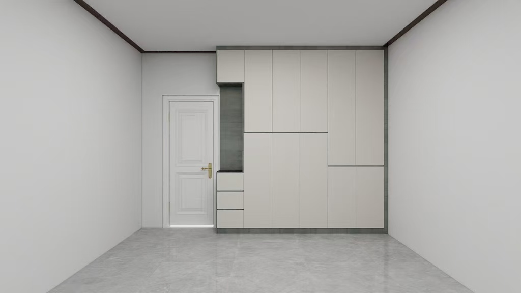 Top-Rated Custom High-End Kitchen Cabinet Saving Furniture Meubles De Maison Large Capacity Storage Wardrobe Eco-Friendly Home Furniture