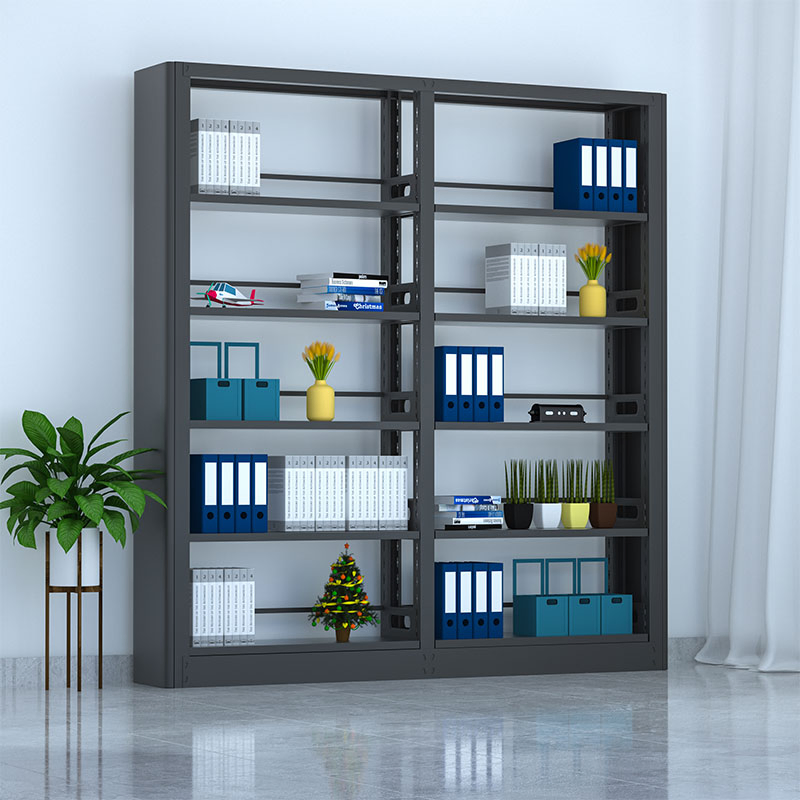 School Furniture Metal Double Faced Multi-Layer Book Shelfing Bookcase