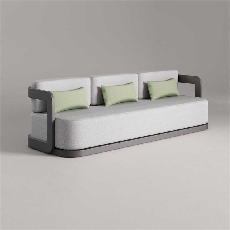 Outdoor Furniture Aluminum Sofa Set Garden Patio Couch