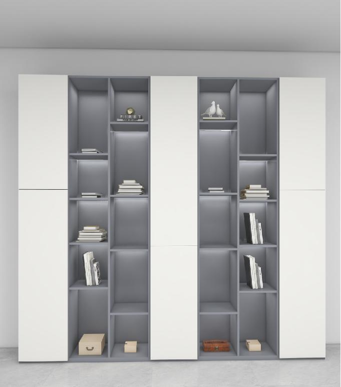 Wholesale Price Aluminum Bookcase for Library Storage Cabinets for School for Study
