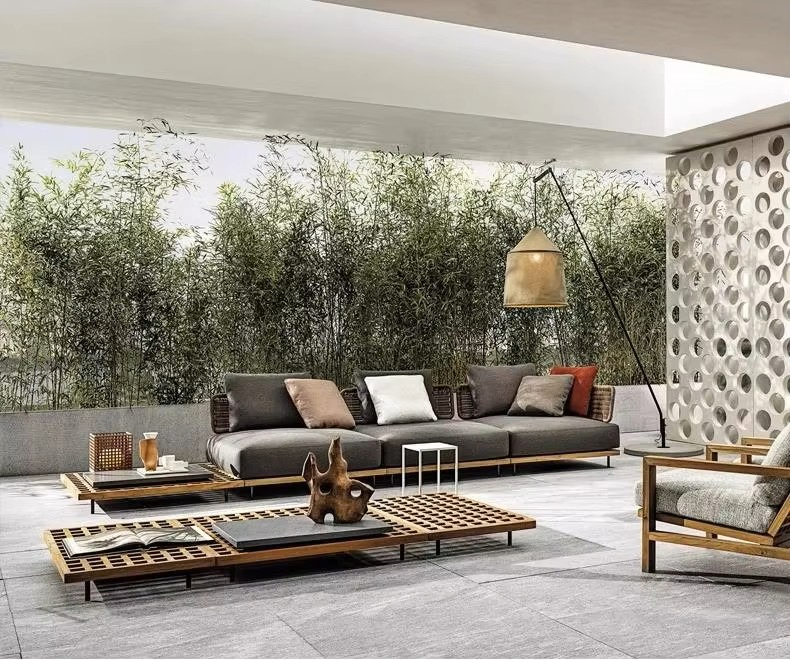 Premium European House Villa Garden Outside Pool Patio Outdoor Sofa Garden Furniture