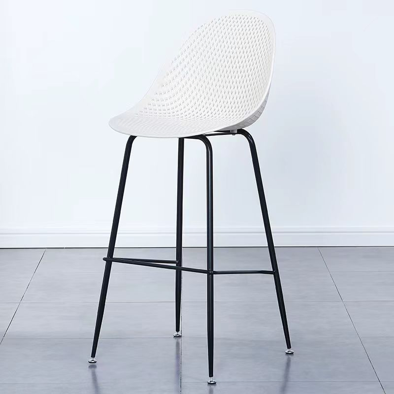 Nordic Backrest Bar Chair Home Light Luxury Front Desk Cashier Lift High Stool