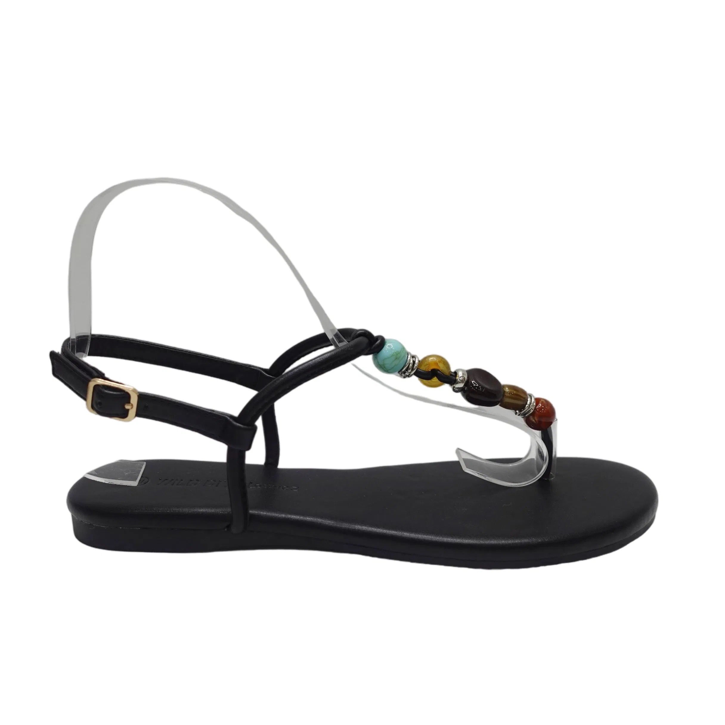 Women's/Ladies' Flip-Flops Sandals with Beads Accents and Slingback