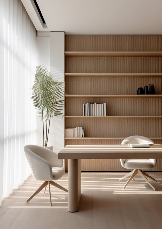 Stylish Multi-Functional Office Bookcase for Smart Workspace Organization