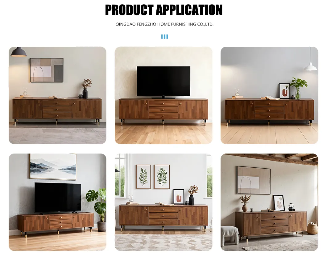 Modern Living Room TV Stand - View 2