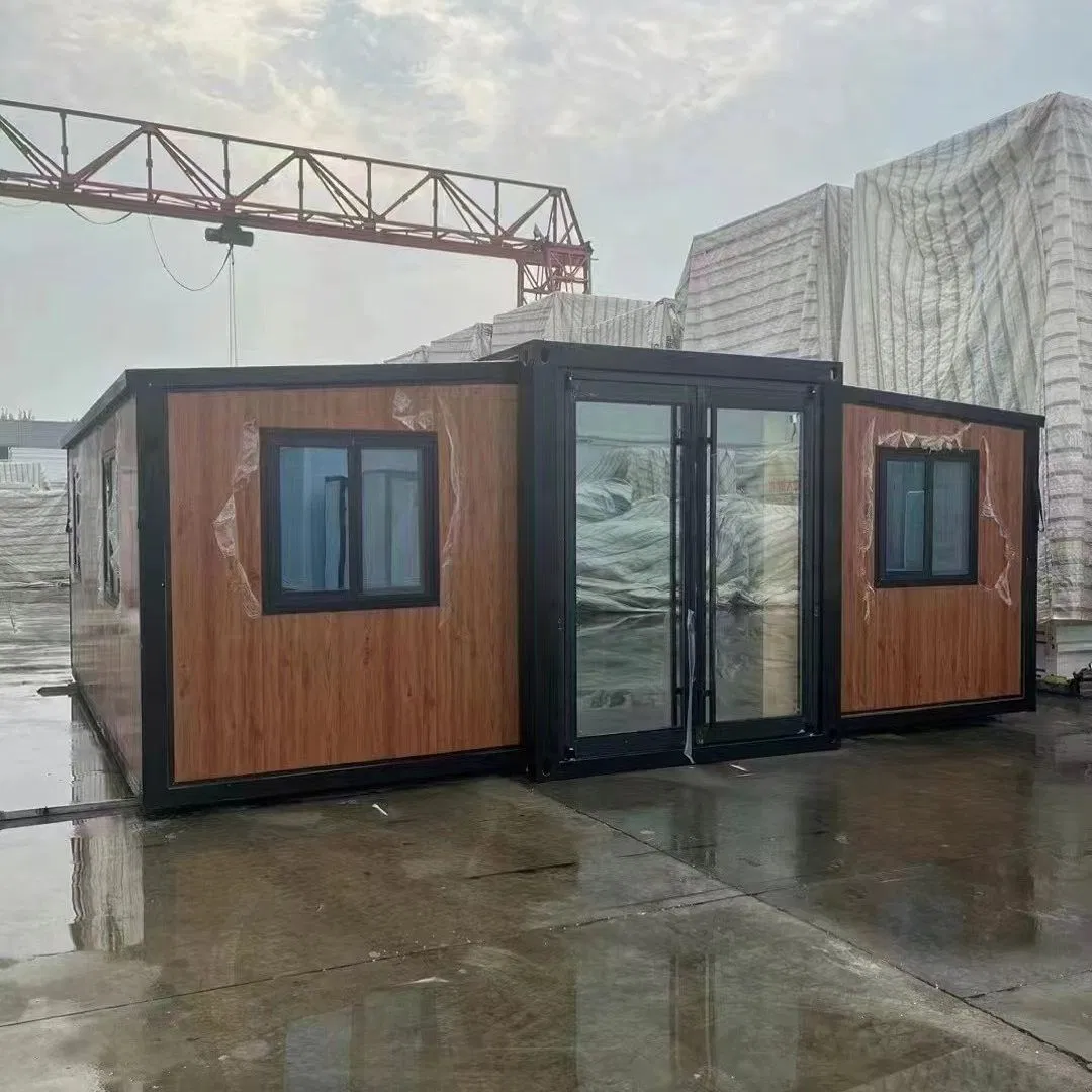 CE معتمد مخصص مصمم 20FT منزل متنقل صغير 1/2/3 خيارات غرف نوم منازل حاويات قابلة للتوسع مسبقة الصنع