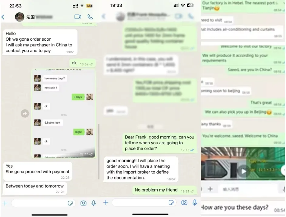 منازل حاويات مصممة خصيصًا مقاومة للحريق للشوارع التجارية والمواقع المتنقلة