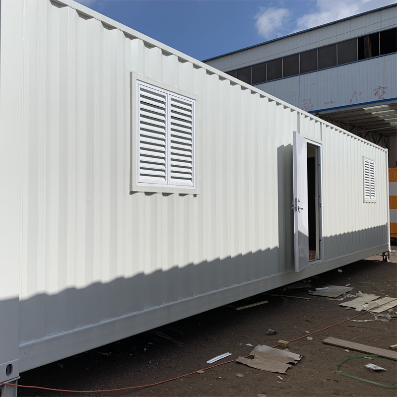 40FT منزل حاوية قابل للتوسع 2 سرير 1 حمام