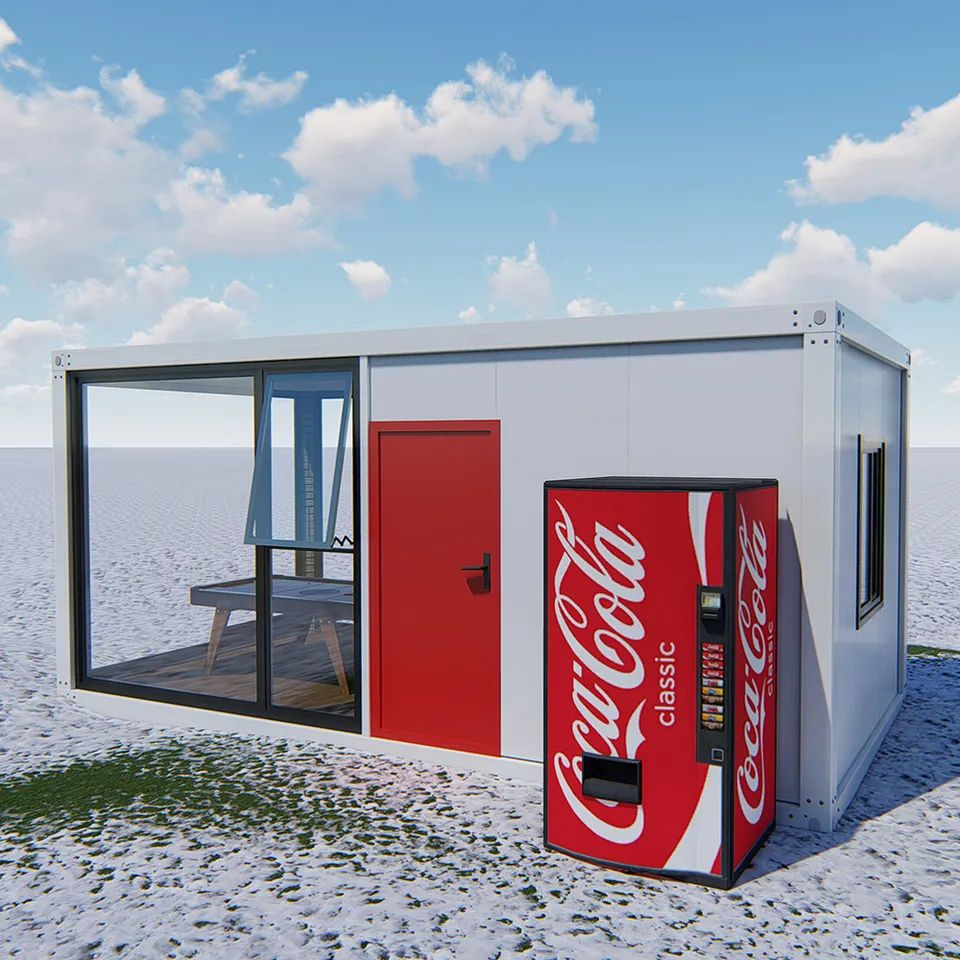 تجميع وتفكيك سهل 20FT 40FT تصميم حاويات تخزين مسبقة الصنع صغيرة محمولة للبيع