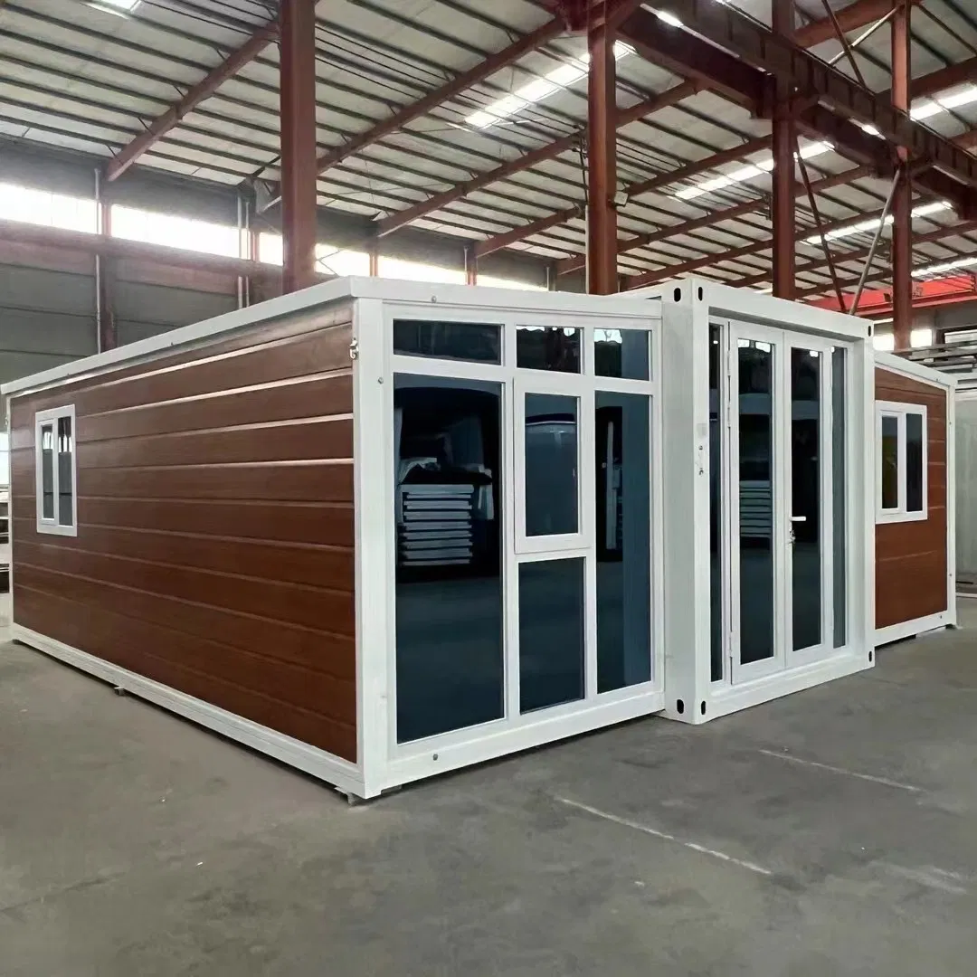 CE معتمد مخصص مصمم 20FT منزل متنقل صغير 1/2/3 خيارات غرف نوم منازل حاويات قابلة للتوسع مسبقة الصنع
