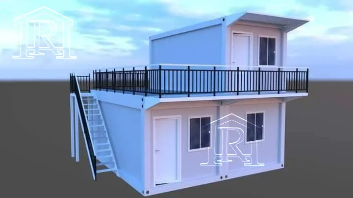 مجمع حاويات سكني متعدد الطوابق